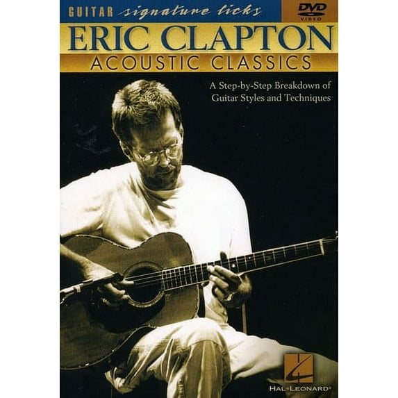 Clapton Acoustic (DVD), Hal Leonard, Special Interests