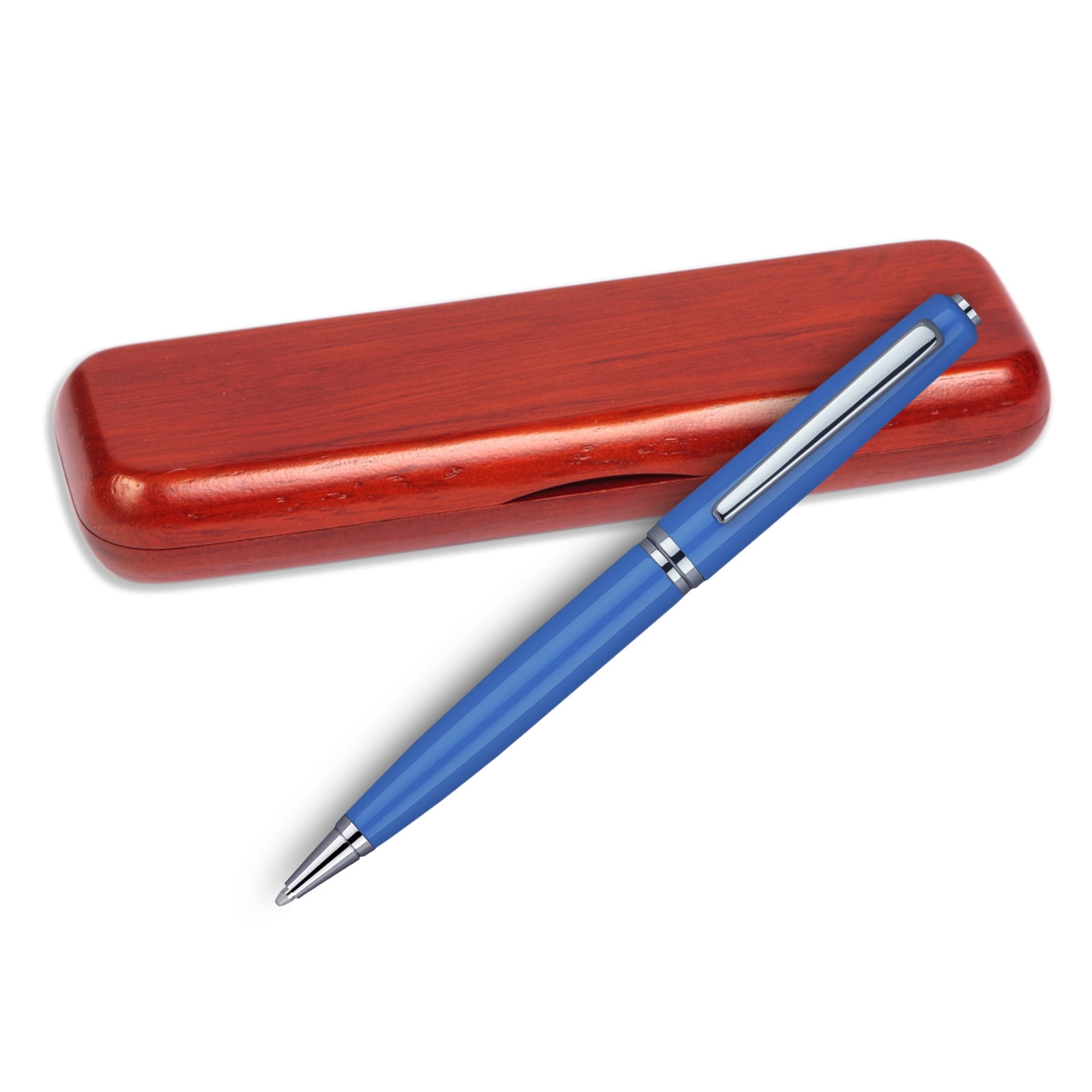 Clara Ball Pen - Blue with Single Gift Box Rosewood