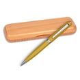 thumbnail image 1 of Clara Ball Pen - Yellow with Single Gift Box Maple, 1 of 9