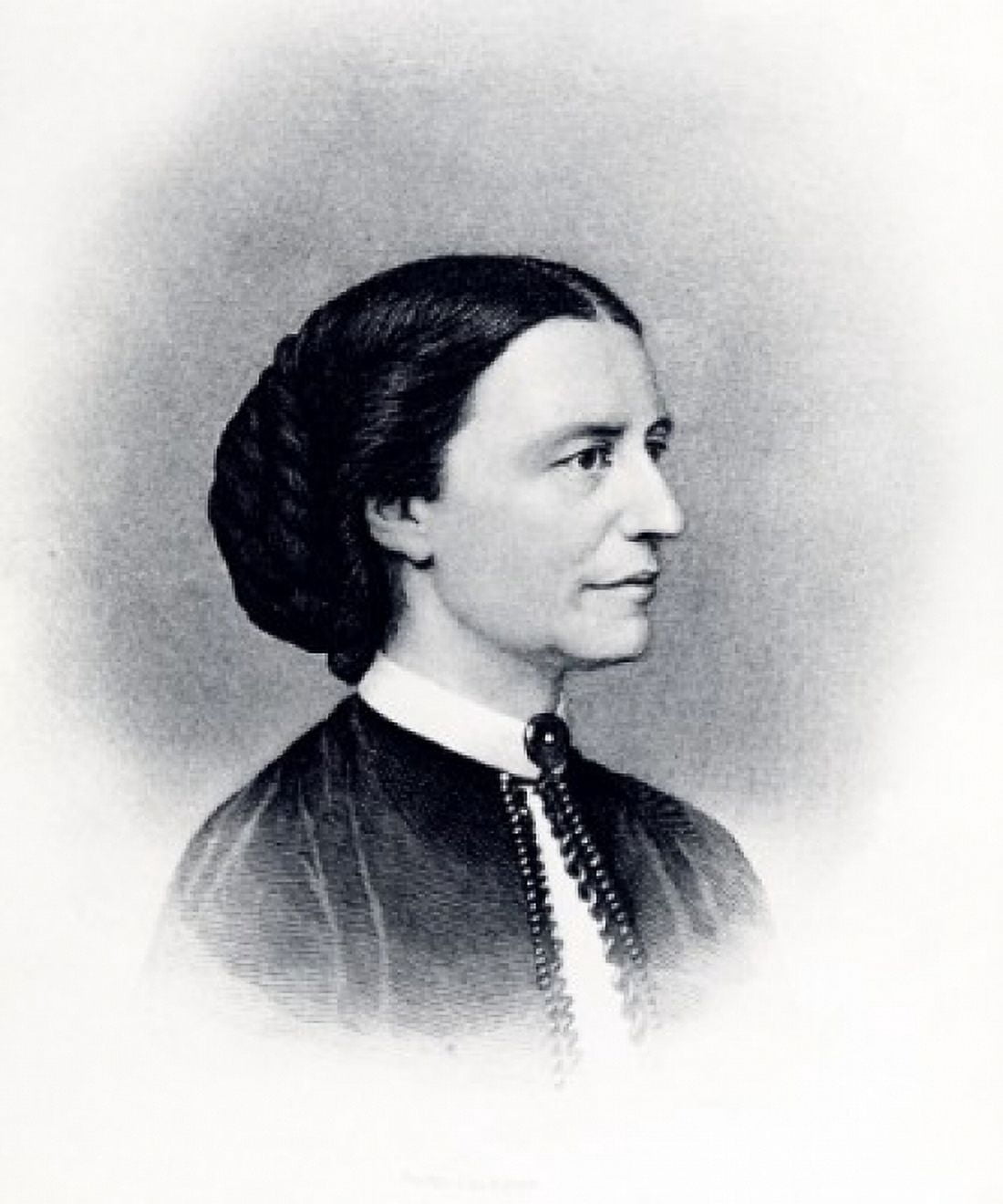 Clara Barton founder of Red Cross by artist unknown Canvas Art - (18 x 24)