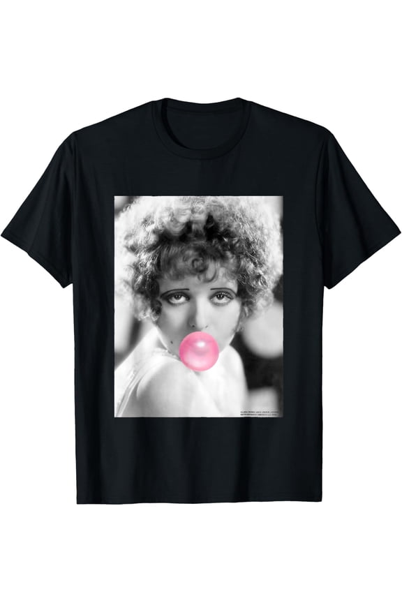 Clara Bow Blowing Bubble Gum T-shirt