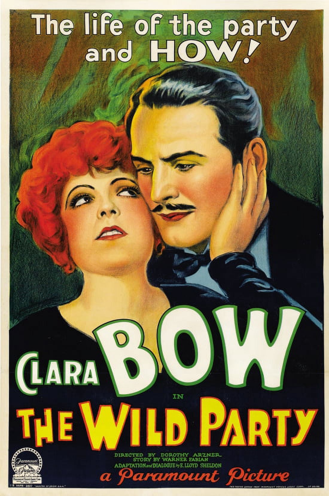 Clara Bow In The Wild Party Canvas Art - (24 x 36)