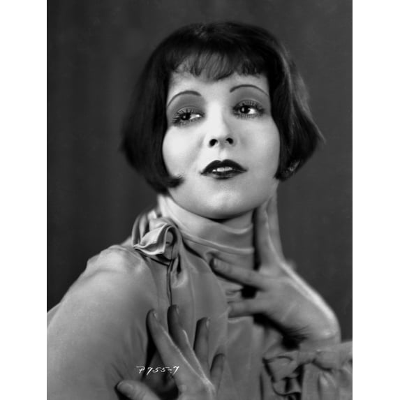 Clara Bow Looking Away in Portrait Photo Print (24 x 30)