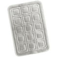 thumbnail image 1 of Clara Clark Bathroom Rugs, Velvet Memory Foam Bath Mat, Ultra Soft Non Slip and Absorbent - Waffled - Large - Silver, 1 of 6