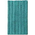 thumbnail image 1 of Clara Clark Chenille Super Absorbent Bath Mat - Extra Soft - Shower and Bath Room - Machine wash dry - Size Extra Large 44 x 26 - Teal, 1 of 8