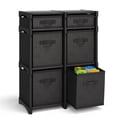 thumbnail image 1 of Clara Clark Cube Storage Organizer Black 10 Count, 1 of 7