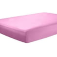 thumbnail image 1 of Clara Clark Premier 1800 Collection Single Fitted Sheet, King Size, Light Pink, 1 of 4