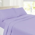 thumbnail image 1 of Clara Clark Premier 1800 Microfiber Collection 3-Line Bed Sheet Set, Twin XL Size, Lavender, 1 of 8