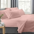 thumbnail image 1 of Clara Clark RV/Short Queen 6-Piece Bed Set for Campers - Deep Pocket Fitted Sheet Luxury Soft Microfiber, Peach, 1 of 5