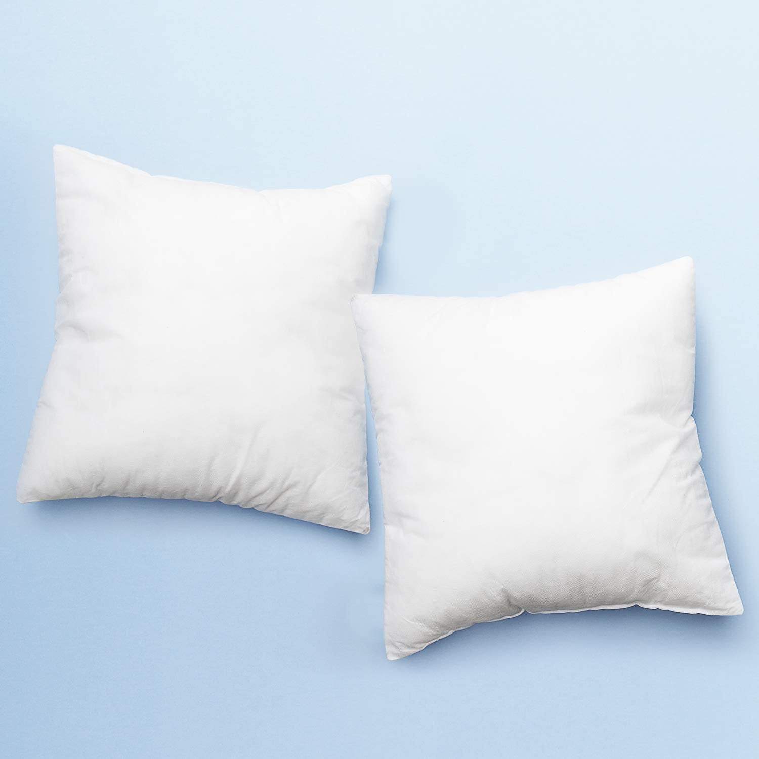 Clara Clark Throw Pillow Inserts Square Pillow Cushion, Decorative Pillow Insert, 28" x 28", Pack of 2