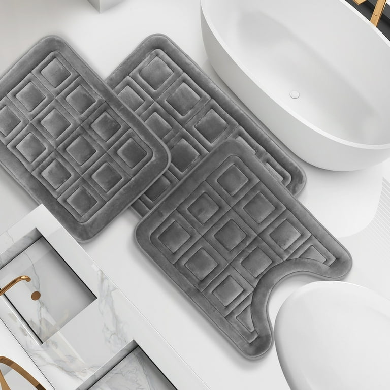 https://i5.walmartimages.com/seo/Clara-Clark-Ultra-Soft-Non-Slip-and-Absorbent-Bath-Rug-Waffled-Velvet-Memory-Foam-Bath-Mat-Charcoal-Stone-Gray-Small-Large-Contour-3PK_fb75d175-9f2f-4a10-ab54-e73d49c22a99.194ded19f5a0b5ad40781f51681b6414.jpeg?odnHeight=768&odnWidth=768&odnBg=FFFFFF