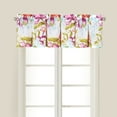 thumbnail image 1 of Clara Floral 100% Cotton Single Window Treatment Valance 15" x 72", 1 of 4