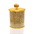 thumbnail image 1 of Clara Flamma Gold Transparent Crystal Scented Candle Holder, 1 of 4