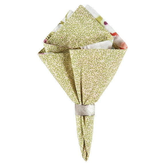 Clara Floral Reversible Cotton Single Napkin