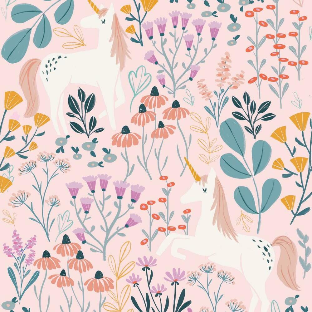 Clara Jean Unicorn Paradise Peel & Stick Wallpaper