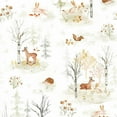 thumbnail image 1 of Clara Jean Woodland Scene Peel and Stick Wallpaper, 1 of 10