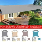 PRANAVA BOOKS Outdoor Awnings Waterproof Sun Shade Sail Garden Canopi For Terrace Car Canvas Awning Rectangle Pool Sun-Shelter Sunshade Sail