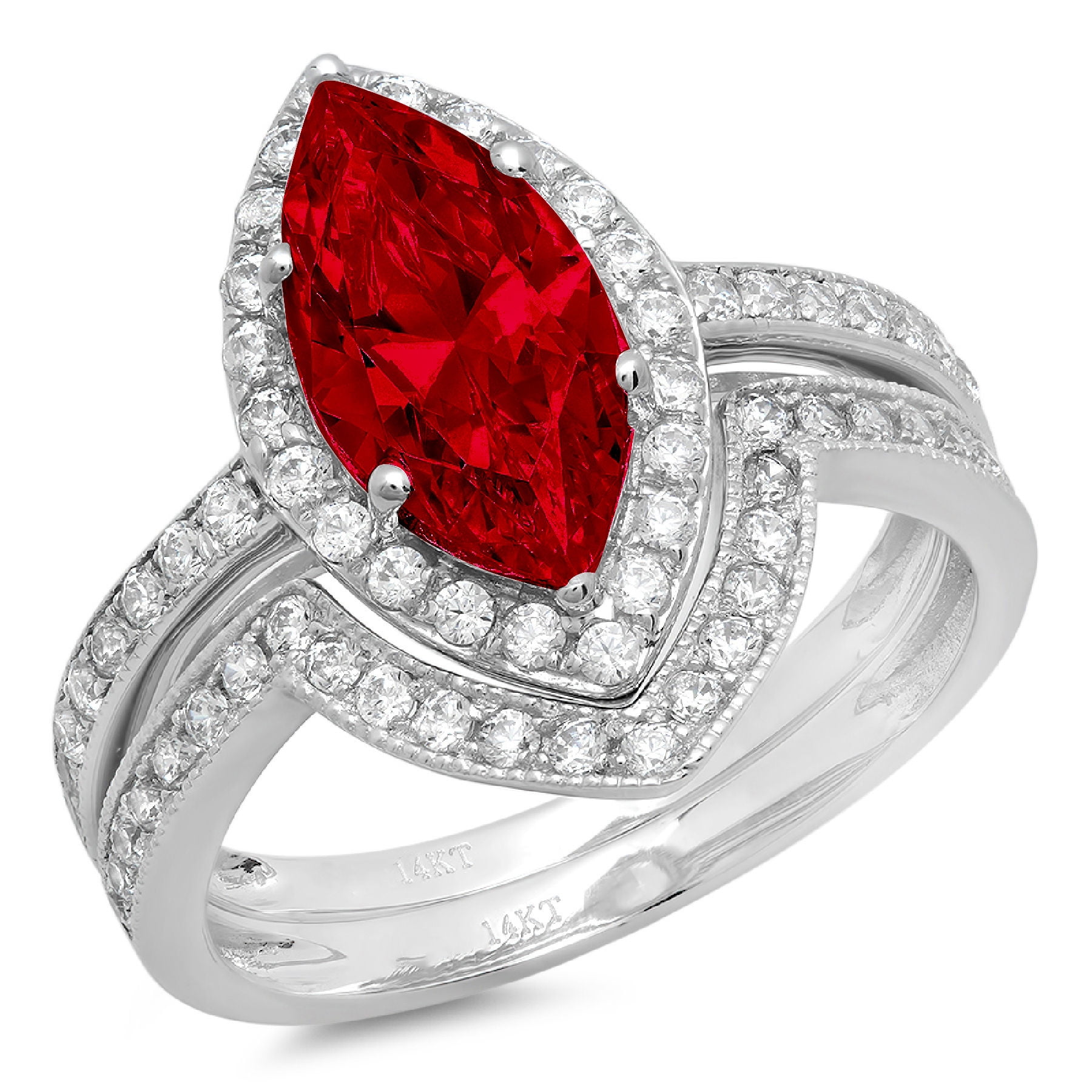 Clara Pucci 14K White Gold 2 4875 Natural Garnet Engraveable Engagement clara-pucci-14k-white-gold-2-4875-natural-garnet-engraveable-engagement