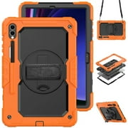 RANDALL KNIGHT YNGYFEA Ultra Slim Lightweight and Versatile 14.6-Inch Tab S9 S8 Plus Tablet Cover with Adjustable Stand and Shoulder Strap for Samsung Galaxy A8 11-Inch X200 A7 S6 Lite 10.5-Inch S7 FE