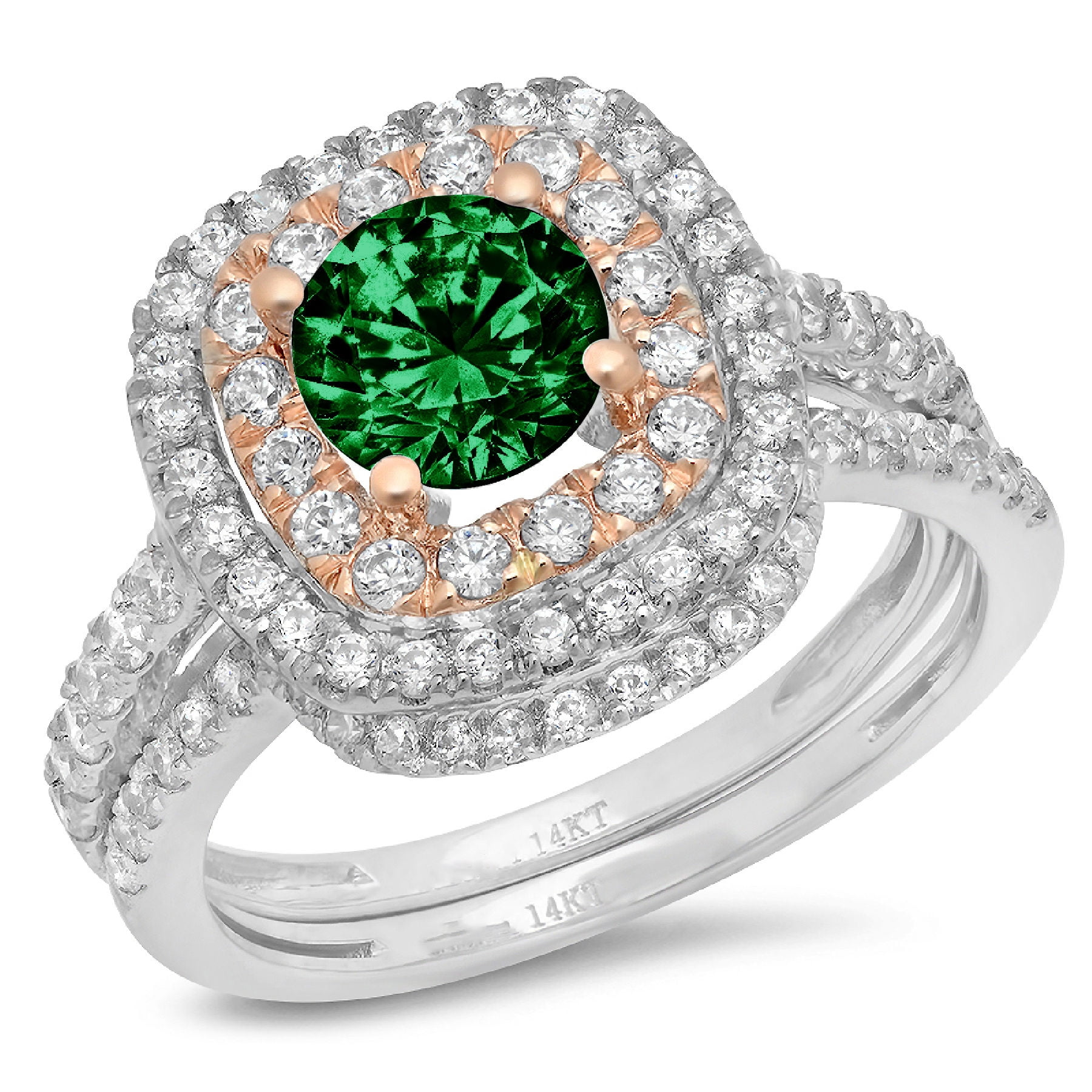 clara-pucci-18k-white-rose-gold-1-7825-simulated-emerald-engraveable
