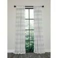thumbnail image 1 of -Clara Sheer Rod Pocket Curtain Single Panel, 54 by 63-Inch 54"x63" 63 Inches, 1 of 3