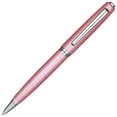 thumbnail image 1 of Clara Twist Pink Ballpoint Pen - Medium Tip Point 0.7mm Black Ink Refill, 1 of 7