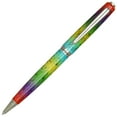 thumbnail image 1 of Clara Twist Rainbow Ballpoint Pen - Medium Tip Point 0.7mm Black Ink Refill, 1 of 7