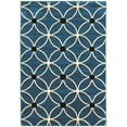 thumbnail image 1 of Claremont Cylinder Blue/Black Rug, Mutliple Sizes, 1 of 4