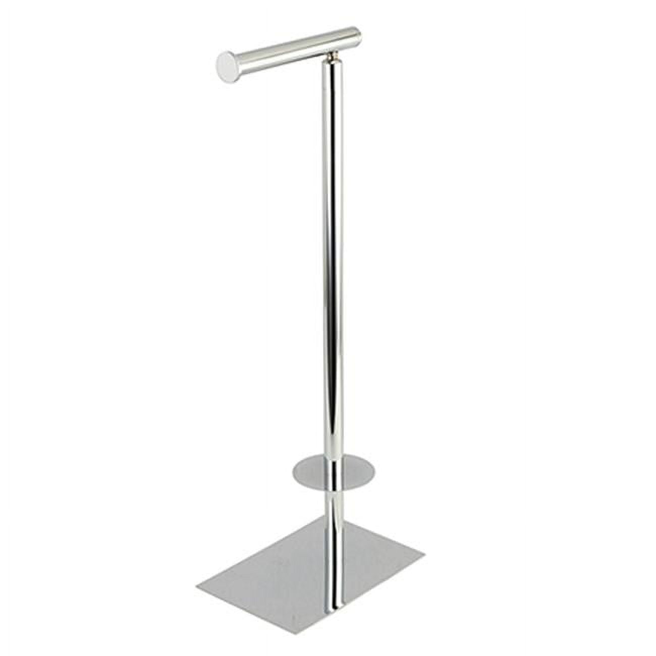 Claremont Chrome Freestanding Toilet Paper Holder with Weighted Base