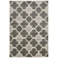 thumbnail image 1 of Claremont Quatrefoil Grey/Grey Rug, Multiple Sizes, 1 of 3