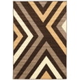 thumbnail image 1 of Claremont X's Brown/Beige Rug, Multiple Sizes, 1 of 3
