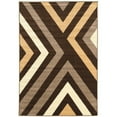 thumbnail image 1 of Claremont X's Brown/Beige Rug, Multiple Sizes, 1 of 2