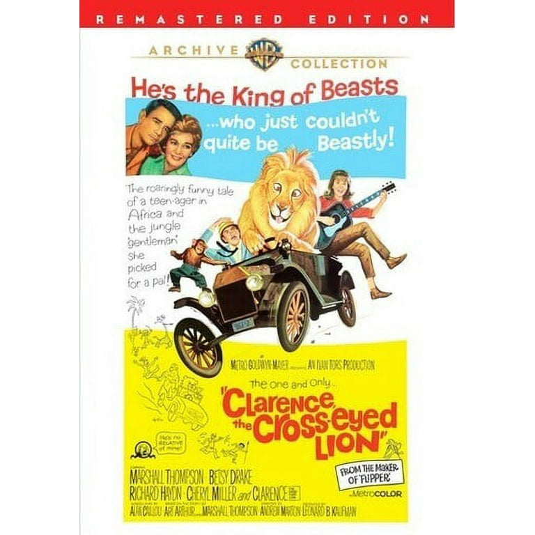 Clarence, The Cross-Eyed Lion (DVD), Warner Archives, Action