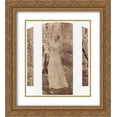 thumbnail image 1 of Clarence White 2x Matted 20x22 Gold Ornate Framed Art Print 'Spring - A Triptych', 1 of 2