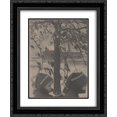 thumbnail image 1 of Clarence White 2x Matted 20x24 Black Ornate Framed Art Print 'The Brothers', 1 of 2