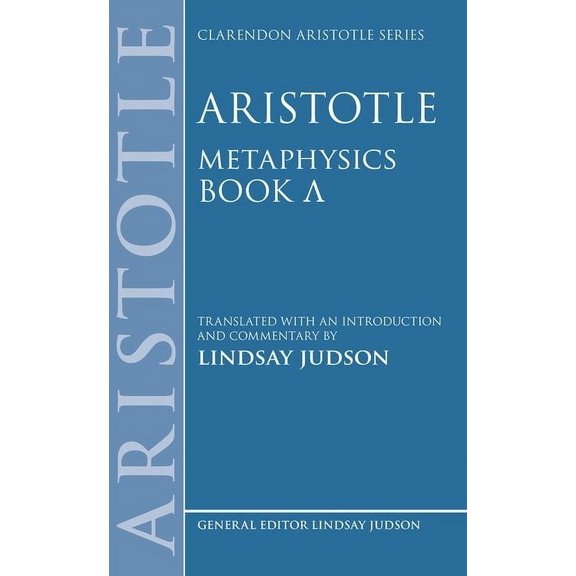 Clarendon Aristotle Aristotle, Metaphysics Lambda, (Hardcover)