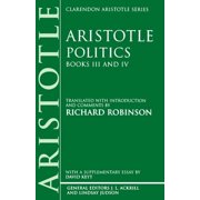 Clarendon Aristotle Politics, Paperback