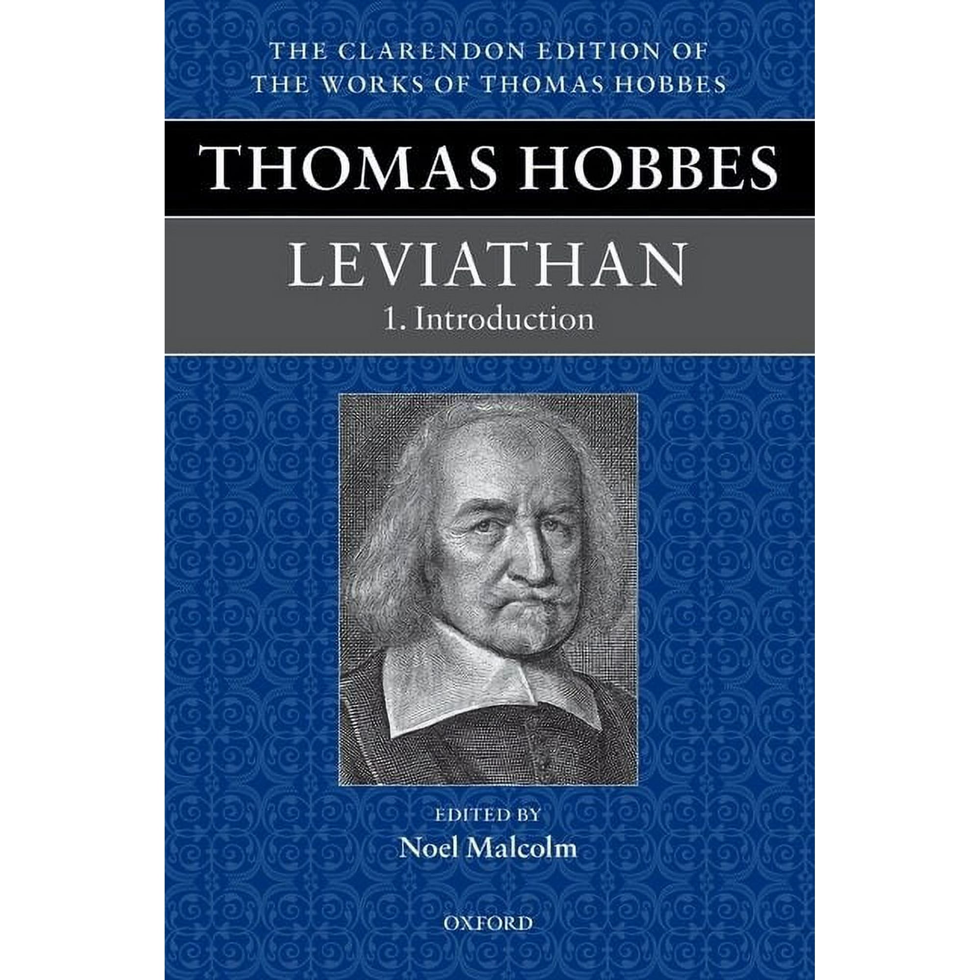 Thomas Hobbes Leviathan Book Cover