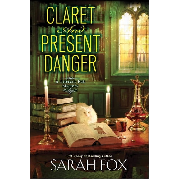Literary Pub Mystery: Claret and Present Danger (Hardcover)