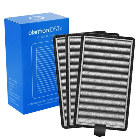 Clarifion Air Purifier Replacement Filters DSTx - HEPA and Carbon - 3 Pack