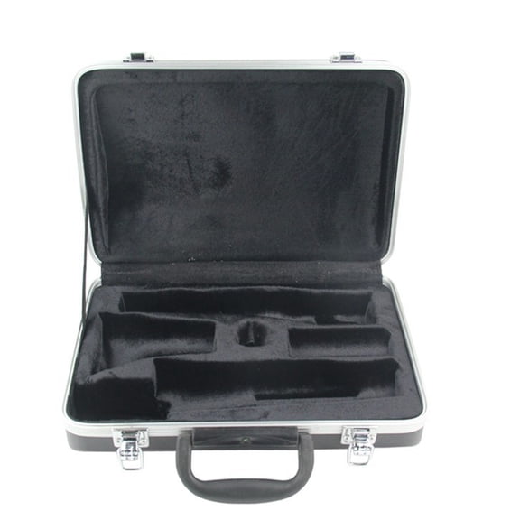 Clarinet Case with Integrated Storage Compartments for Organizing Supplies and Accessories Conveniently