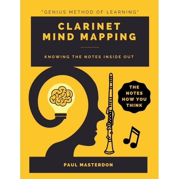 Clarinet Mnemonics Clarinet MInd Mapping: A Mnemonically Color-Coded Clarinet Fingering Chart Book: With Unique Player's Eye View, Book 2, (Paperback)