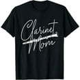 thumbnail image 1 of Clarinet Mom - Clarinetist Marching Band Player Music Lover T-Shirt, 1 of 4