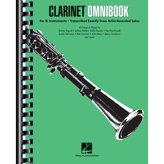 Clarinet Omnibook for B-Flat Instruments Transcribed Exactly from Artist Recorded Solos, (Paperback)