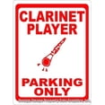 thumbnail image 1 of Clarinet Player Parking Sign, 1 of 1