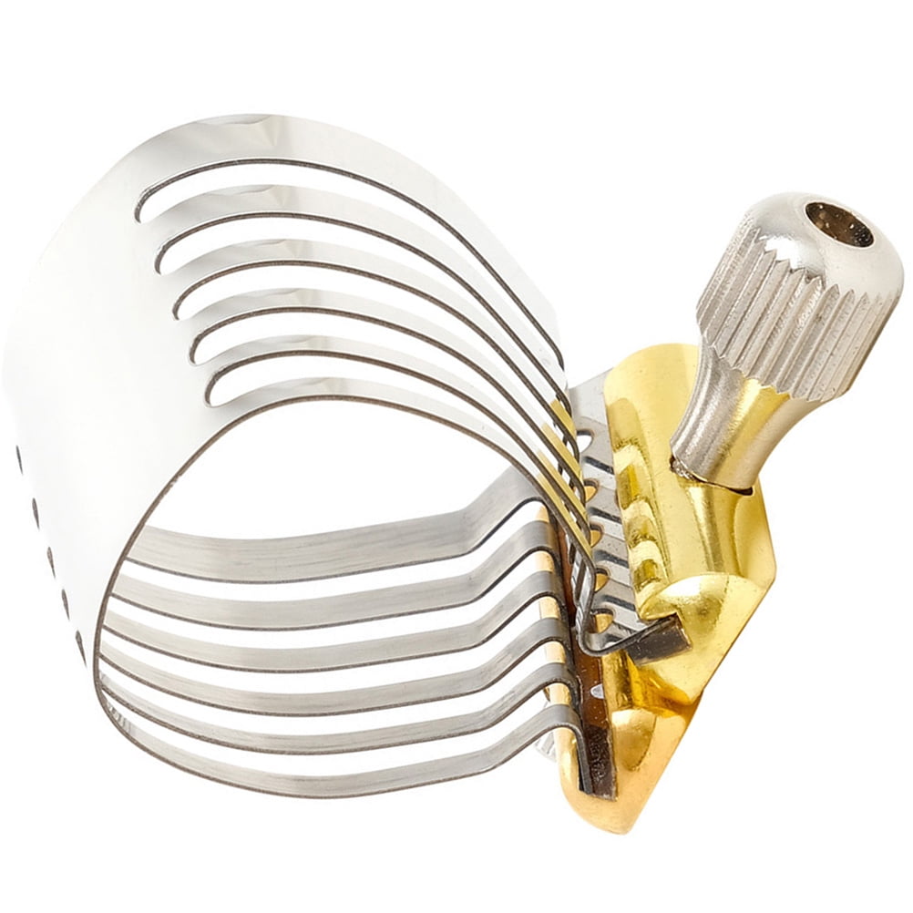 Saxophone Reed Clip Baritone Stainless Steel Clamp