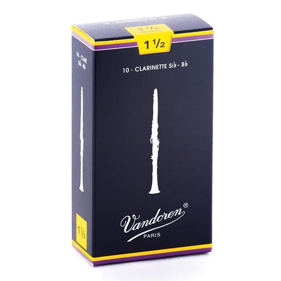 Clarinet Traditional Reeds - Strength No.1.5