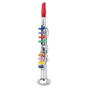 Clarinet With 8 Colored Keys All Woodwind Instrument
