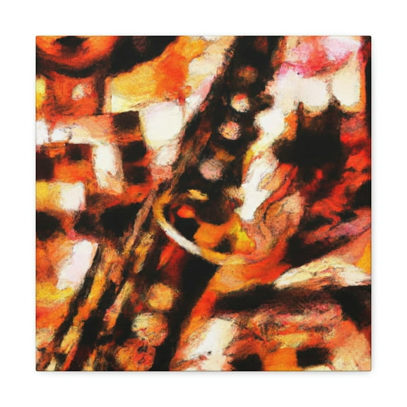 Clarinet in Expressionism - Canvas
