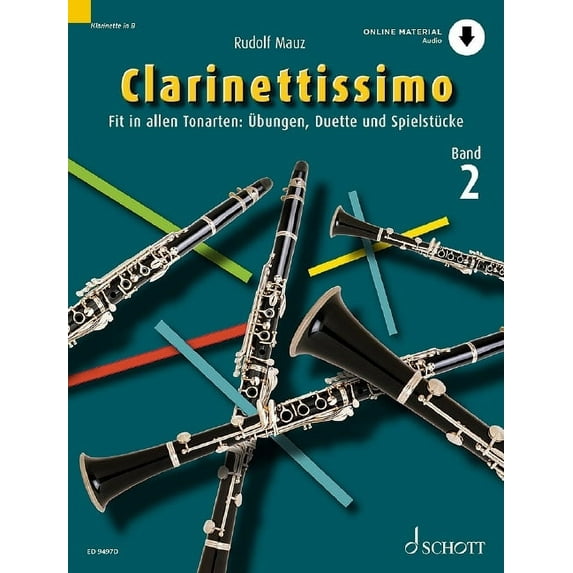Clarinettissimo - Band 2 Book/Online Media, (Paperback)
